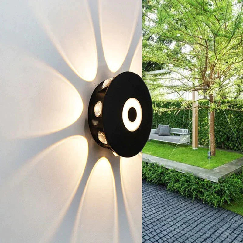 Amandine's LED Outdoor Wall Sconce - Elegant, Easy-to-Install Accent Light