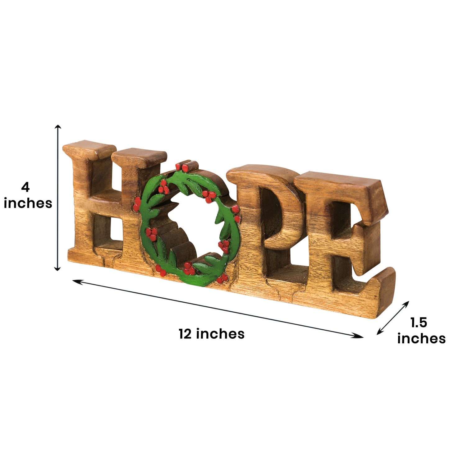 Hope – Handmade Wooden Sculpture