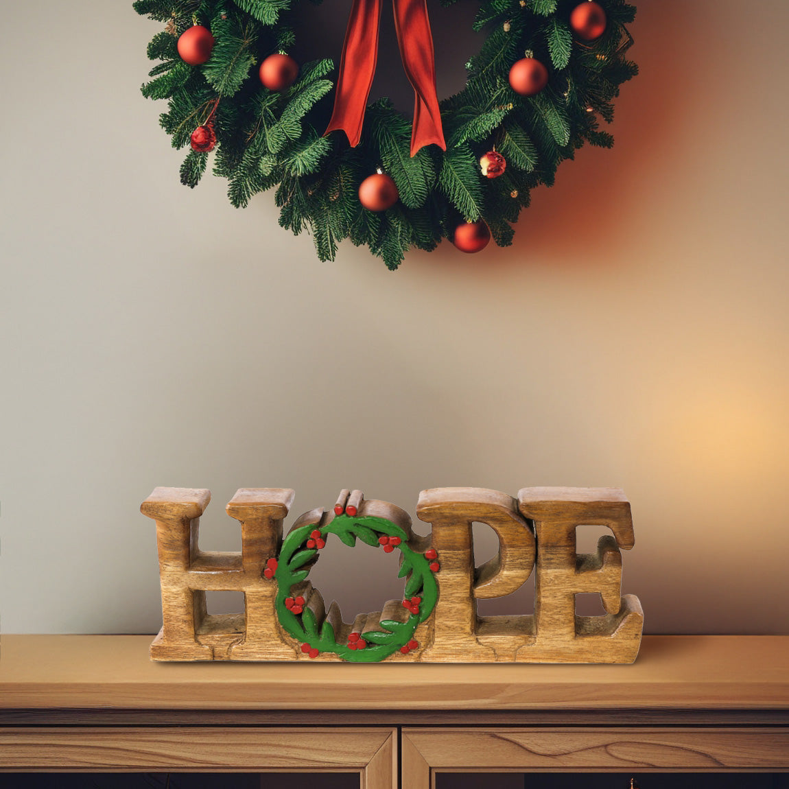 Hope – Handmade Wooden Sculpture