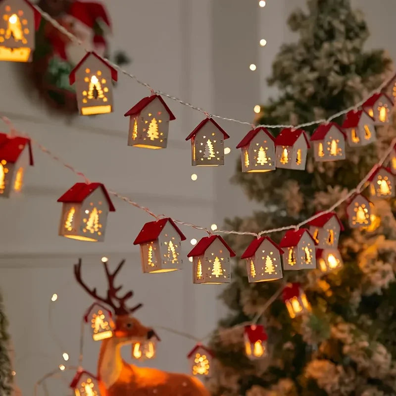 LED Fairy Lights Red Battery Operated String Lights