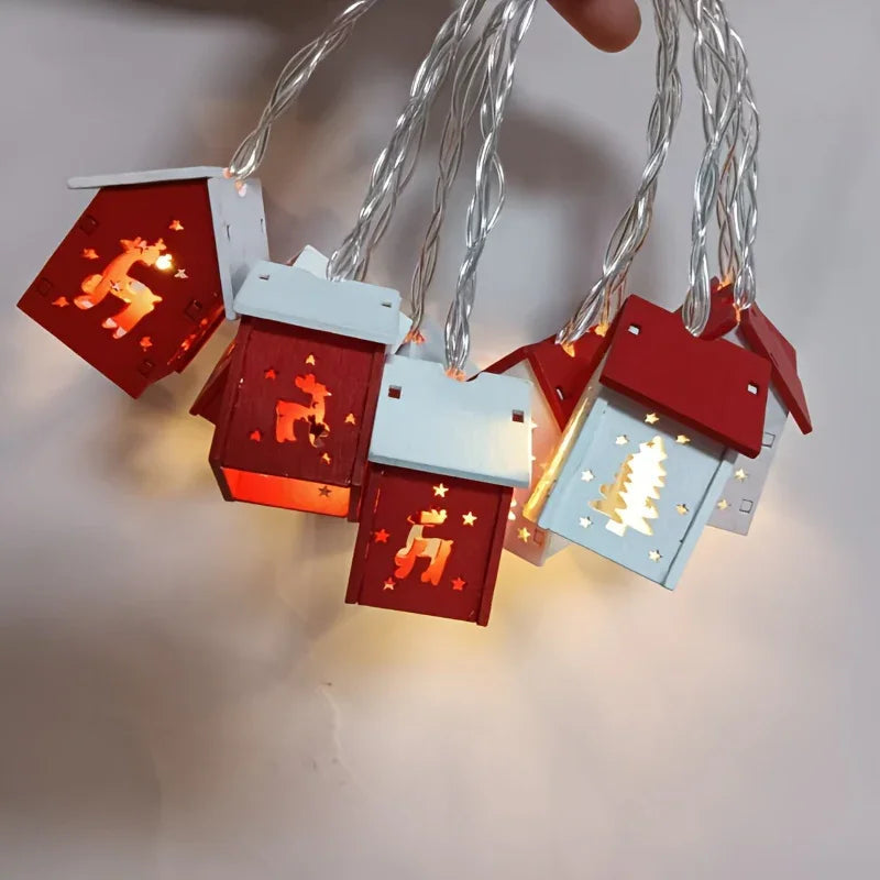 LED Fairy Lights Red Battery Operated String Lights