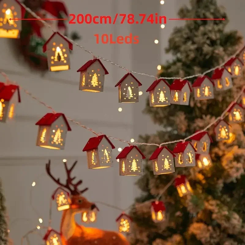 LED Fairy Lights Red Battery Operated String Lights