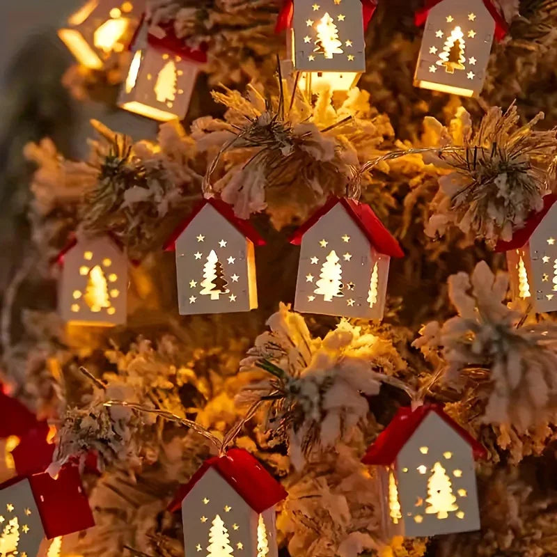 LED Fairy Lights Red Battery Operated String Lights