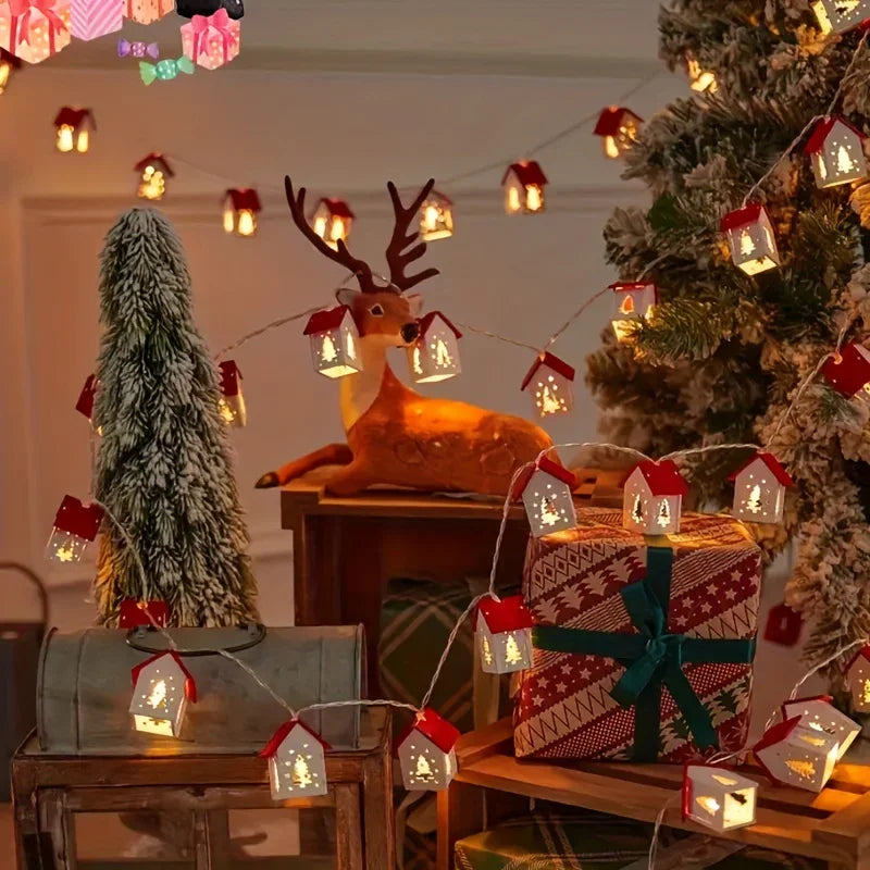 LED Fairy Lights Red Battery Operated String Lights