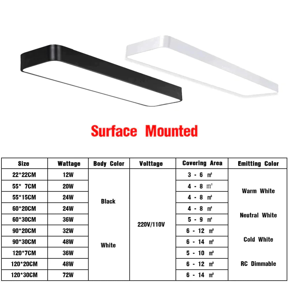 Catalina Elegance Meets Functionality: LED Ceiling Light for Home & Commercial Use