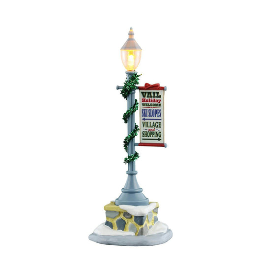 Vail LIghted Lamp Post