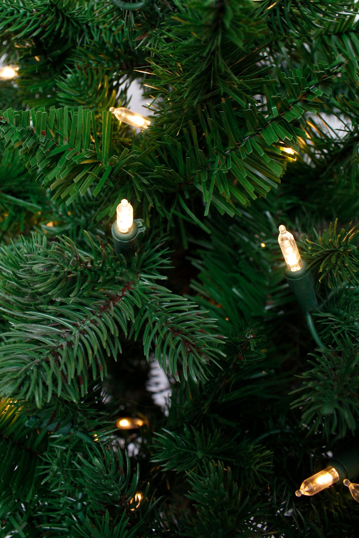 4' Prelit Balsam Fir Half Tree