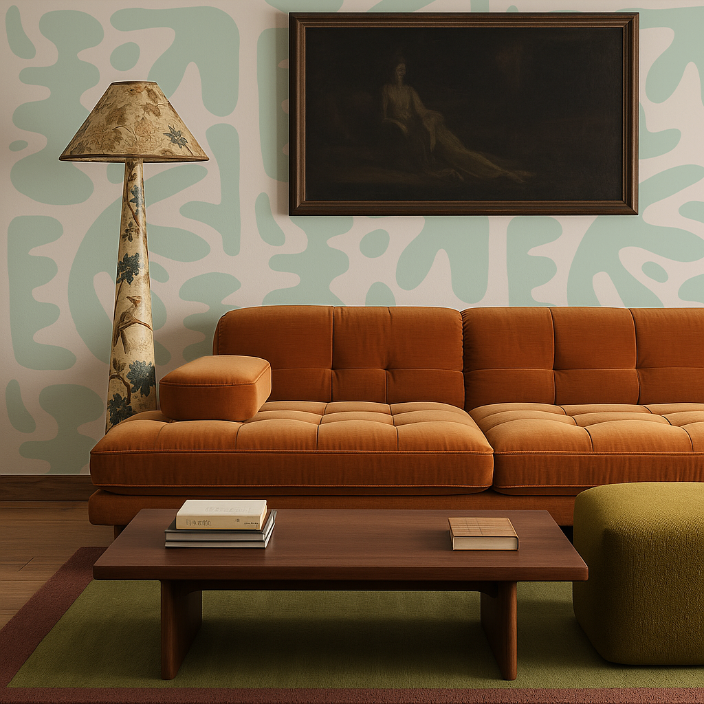 Bubbly Wallpaper, mint