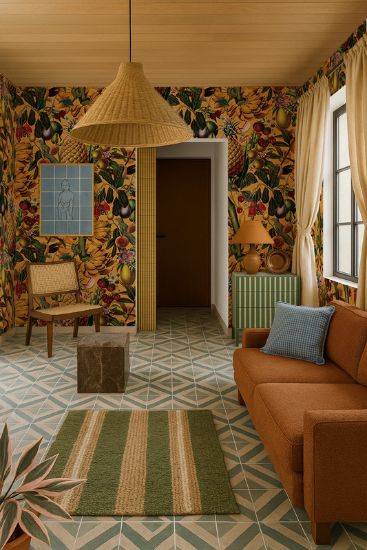 Juicy Fruit Wallpaper, golden rod