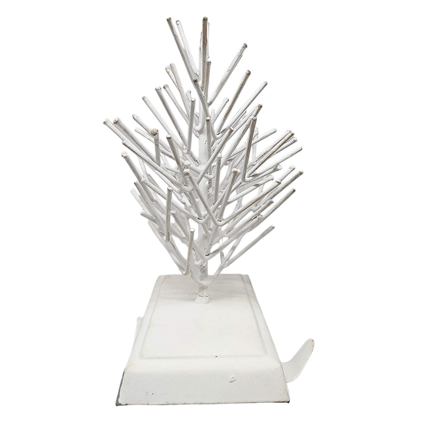 White Tree  Stocking Hanger