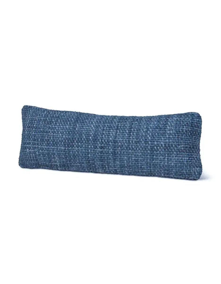 Luxe Indigo Handwoven Down Alternative Pillow