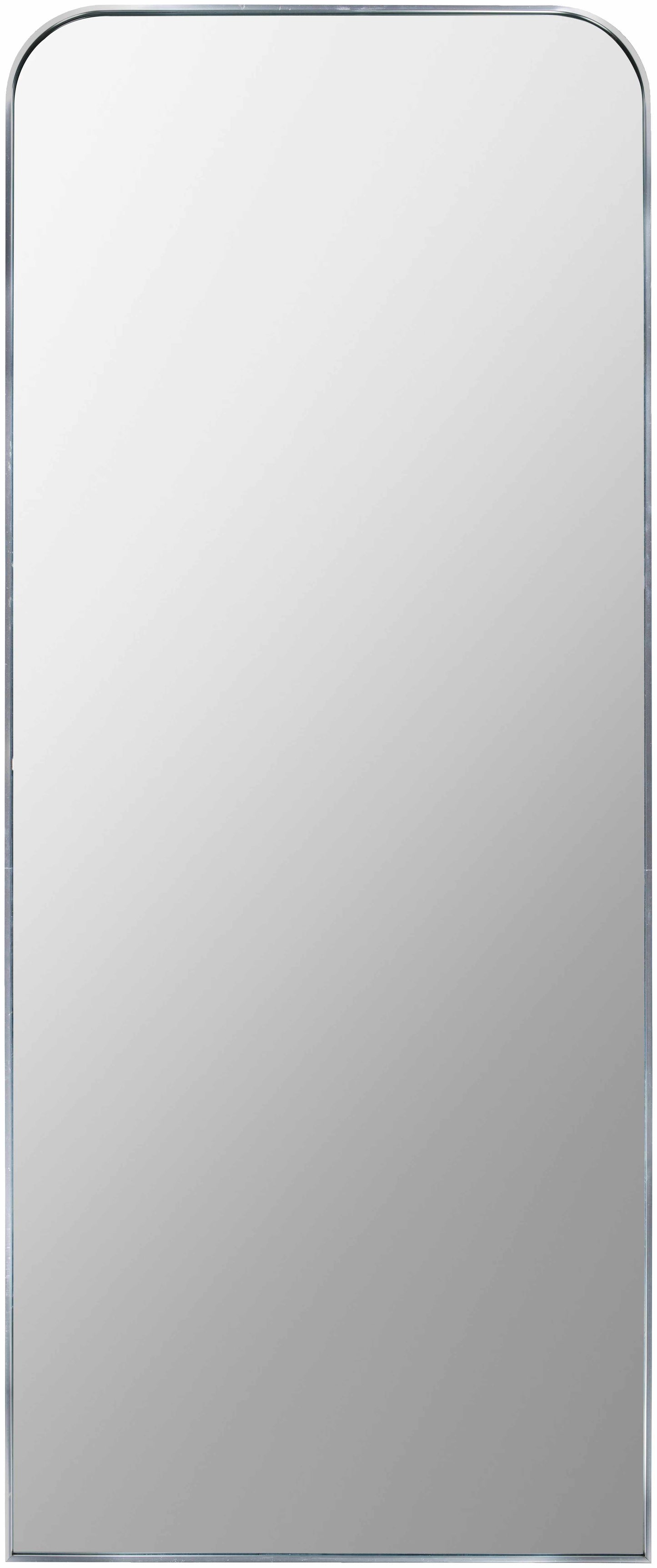 Lavezzola Metallic Silver Mirror