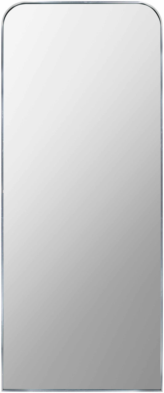 Lavezzola Metallic Silver Mirror