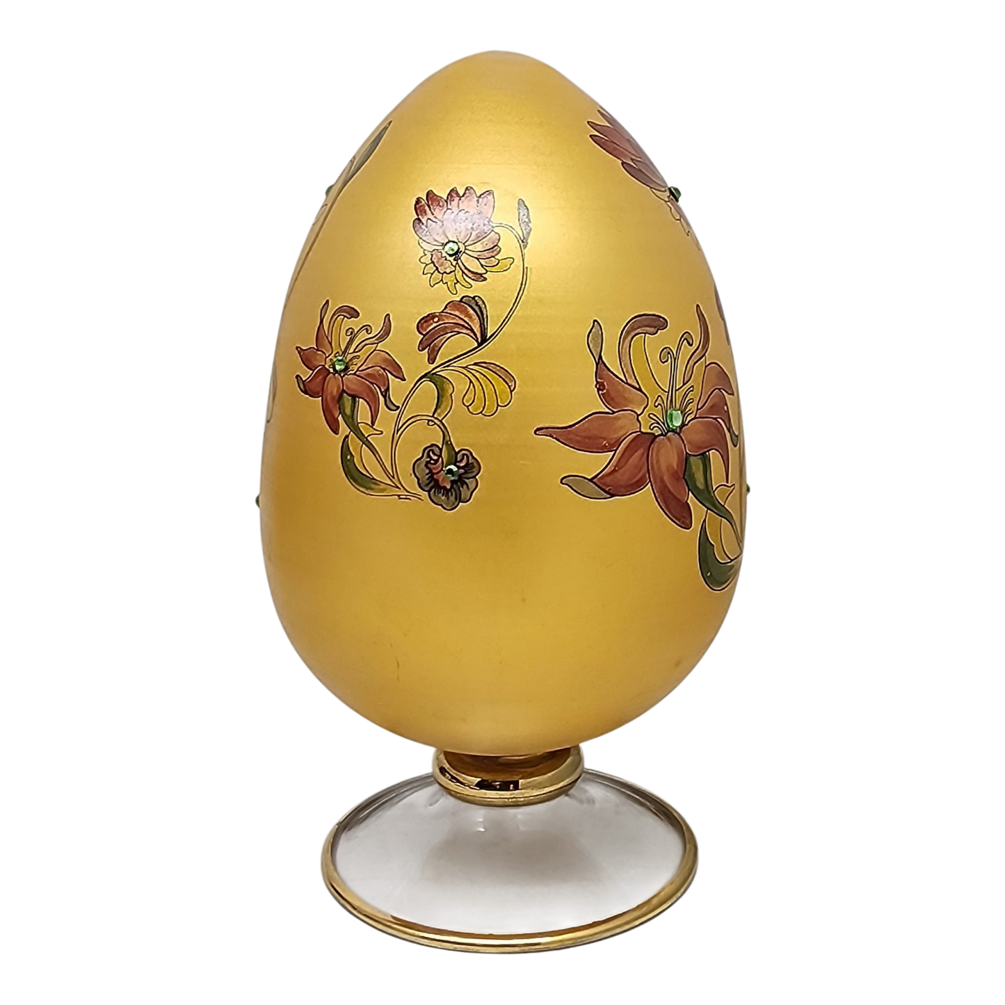 Egg With Wildflower And Vines