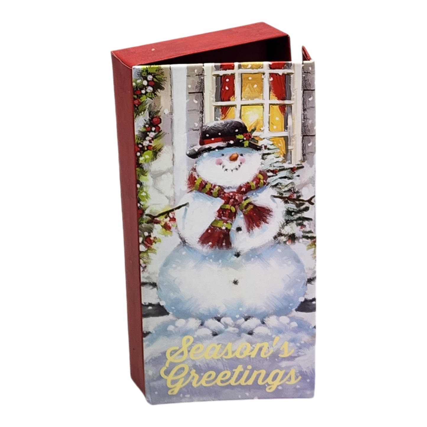 Money / Gift Card Holder - Season's Greetings Snowman