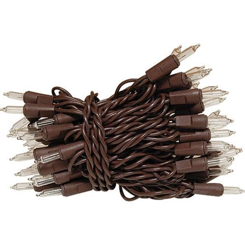 Light Set Brown Cord 50ct