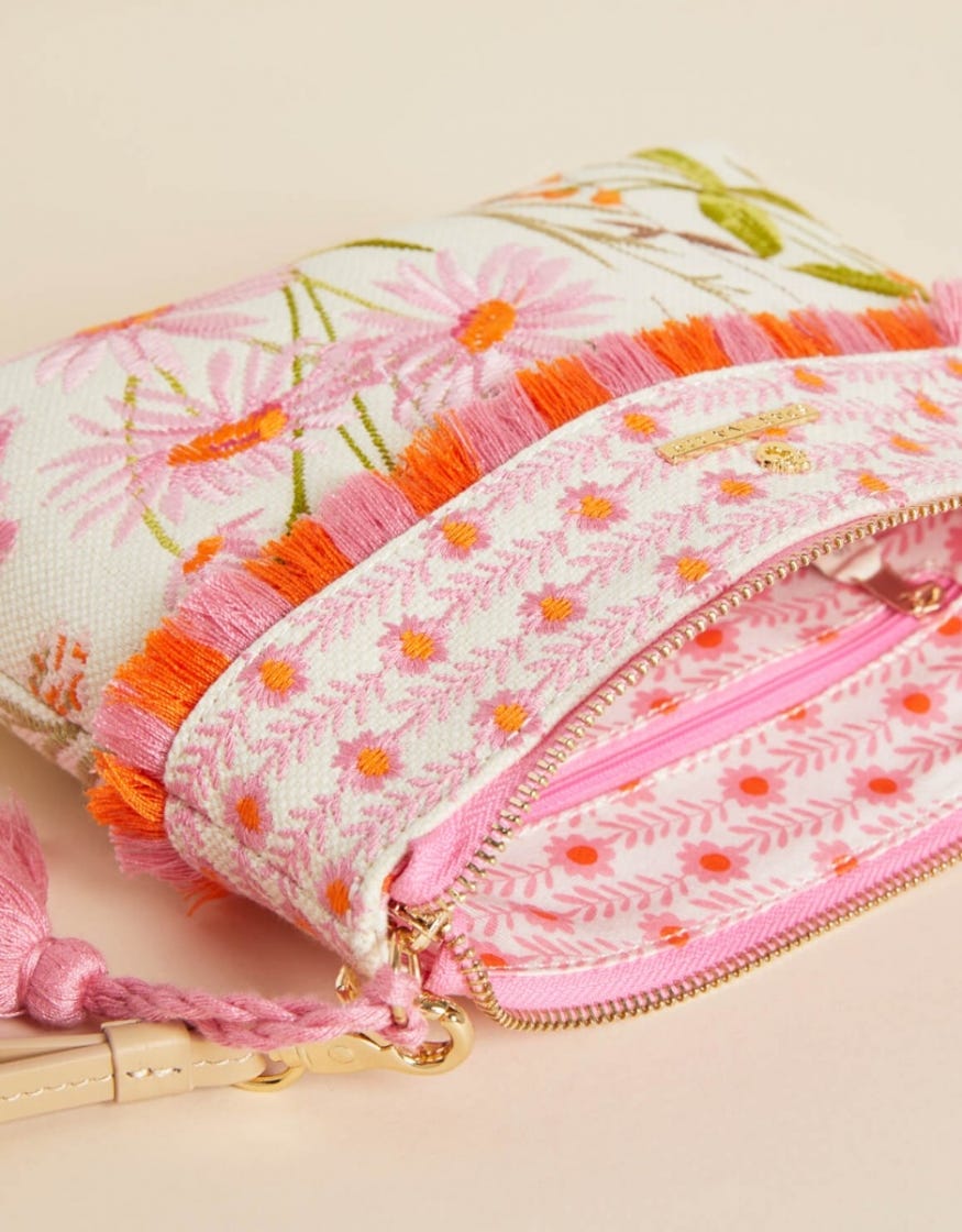 Maci Wristlet - Audubon Wildflower