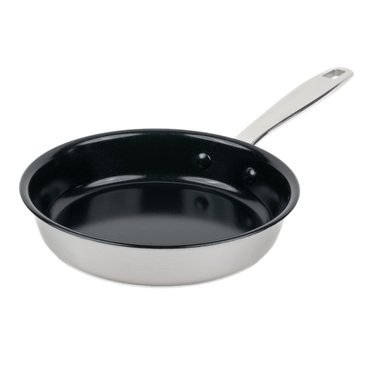 Maestro Frying Pan — 5-Ply Stainless, Nonstick
