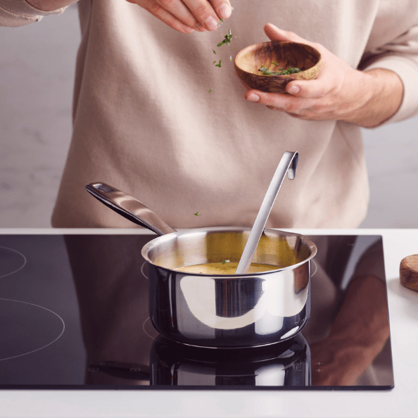 Maestro Saucepan with Lid — 1.7 QT. Stainless
