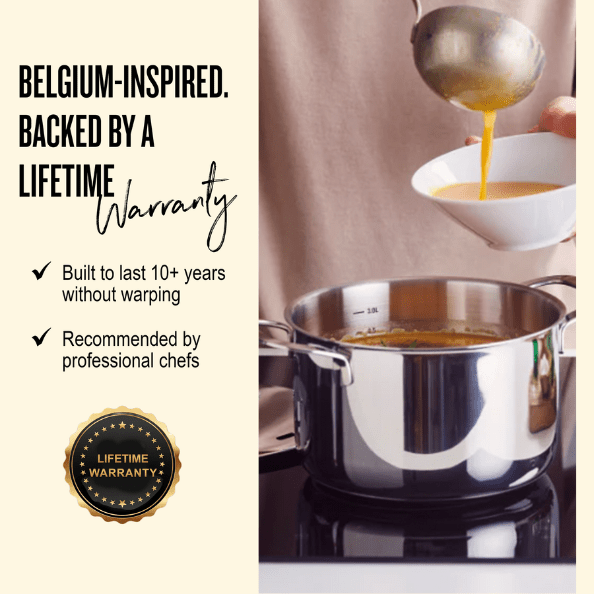 Maestro Stock Pot — Stainless