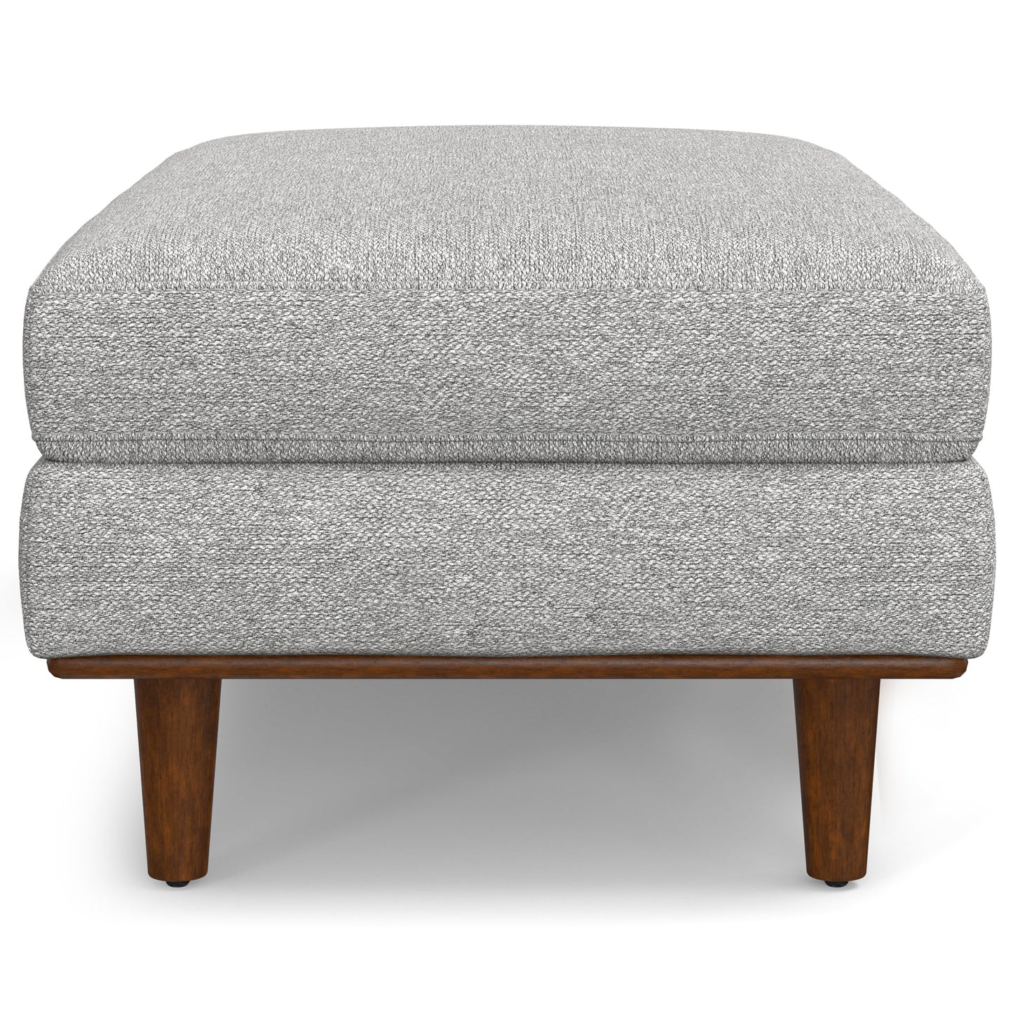 Morrison Large Rectangular Ottoman in Mist