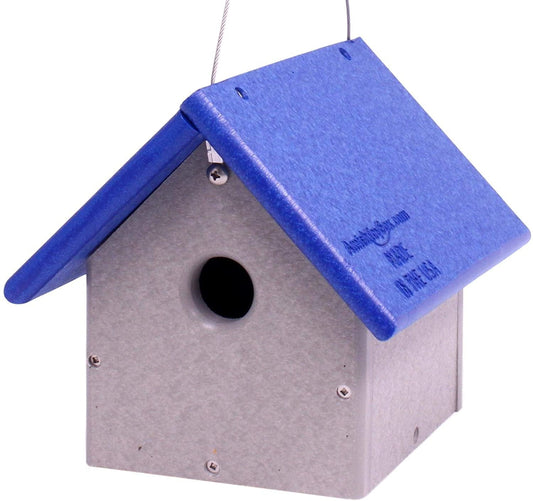 Amish-Made Chickadee or Wren House, Poly Lumber Bird House