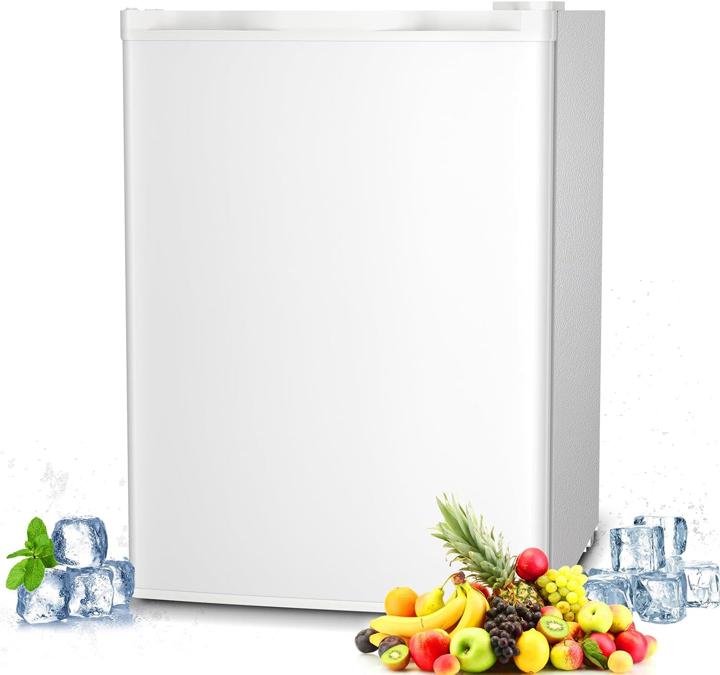 Mini Compact Refrigerator with Freezer, 2.6 Cu.Ft 58070RRE0