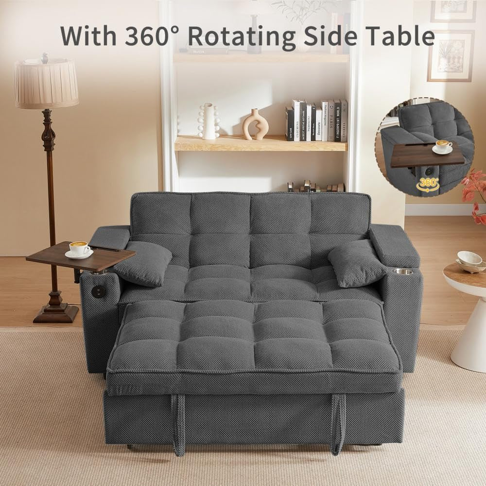 Modern 3 In 1 Folding Sofa Bed With Mattress