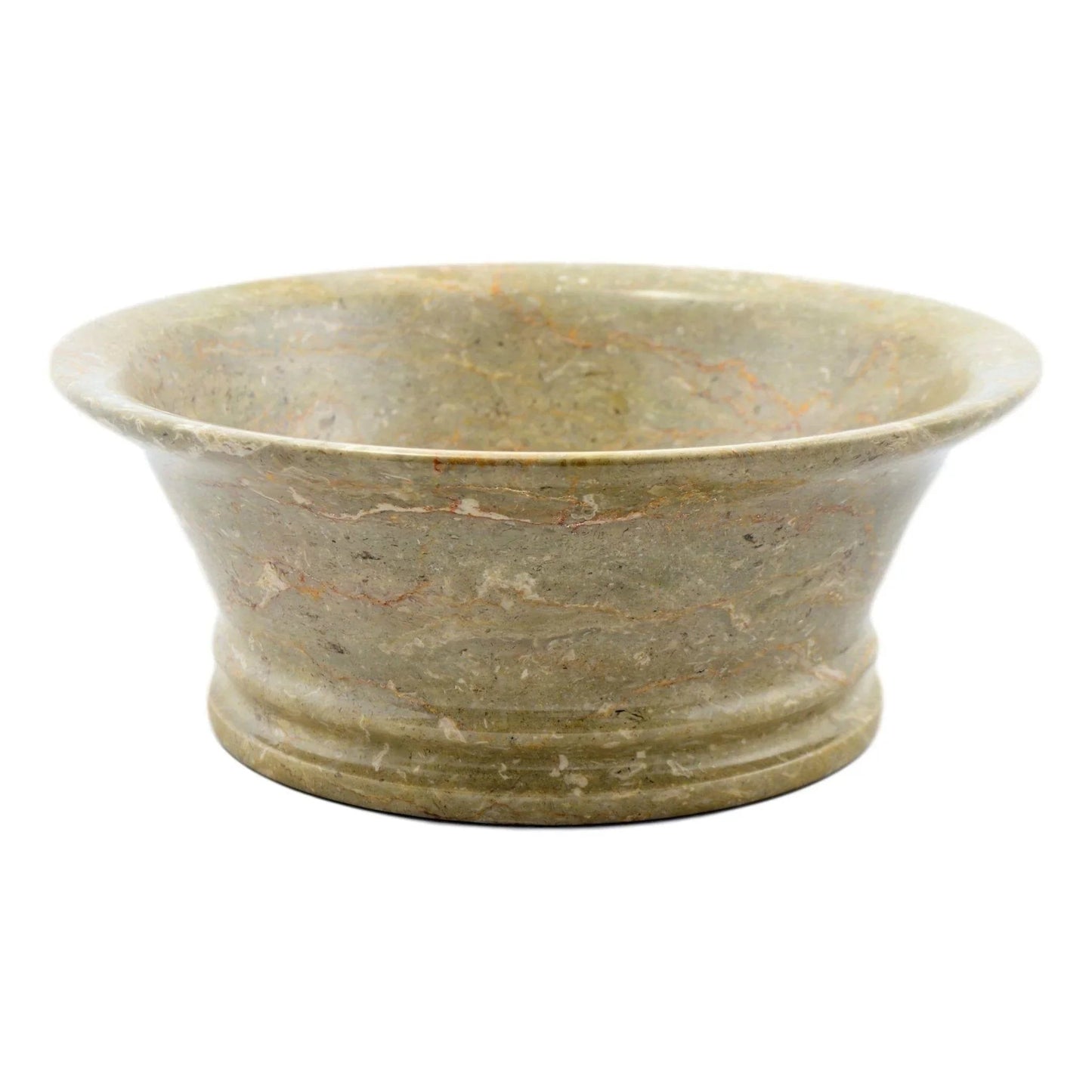 Modern Fruit Bowl - Sahara Beige Mable 8 inch Bowl