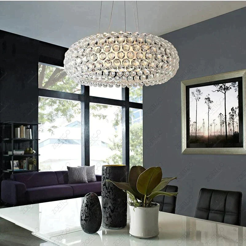 Modern Glass Pendant Lamp: Elevate Your Space with Style and Light