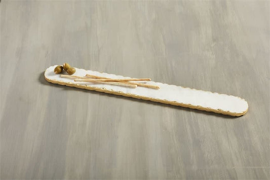Long Gold Marble Board