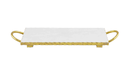 Gold & Marble Board with Handles