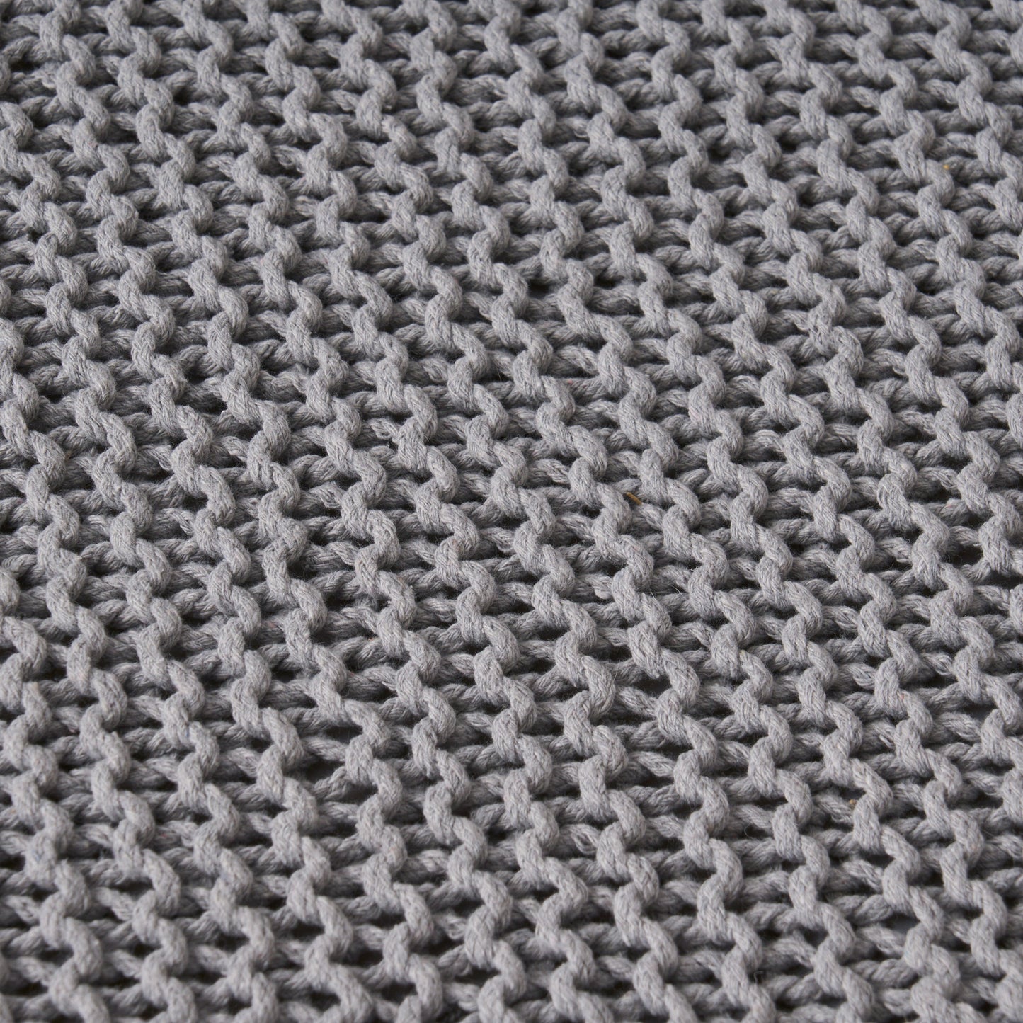 Knitted Foot Stool