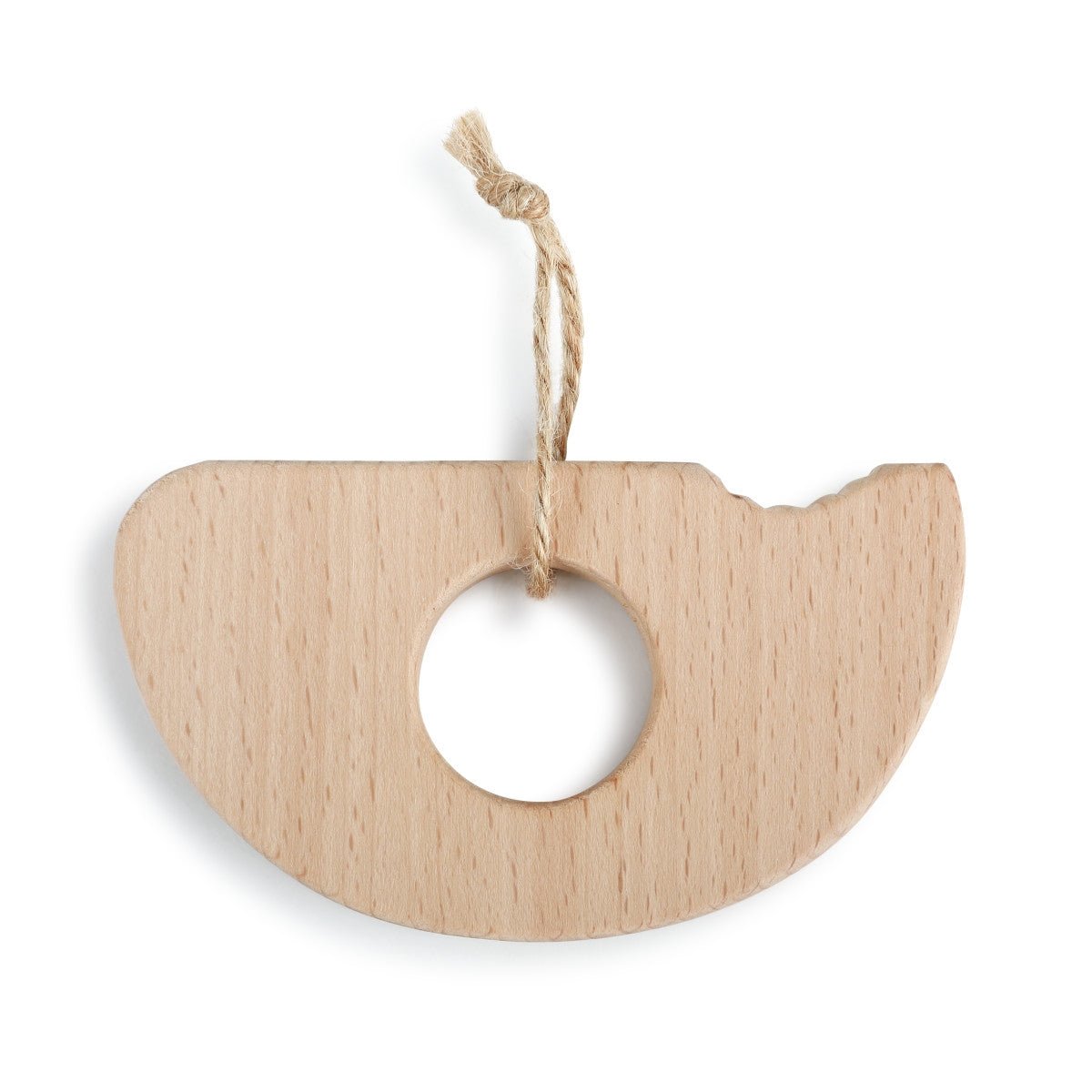 Natural Wood Teether - Available in Apple, Watermelon, Avocado & Strawberry Designs