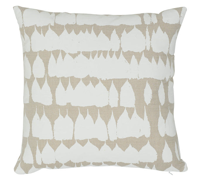 Queen of Spain Pillow Cover in Natural, F Schumacher Textiles