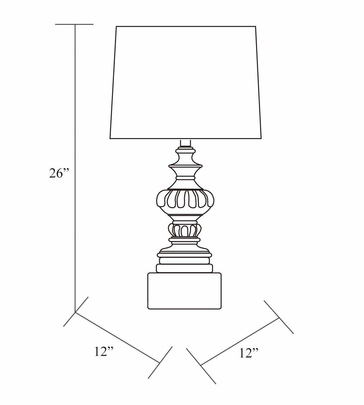 Anchovy Table Lamp - Clearance