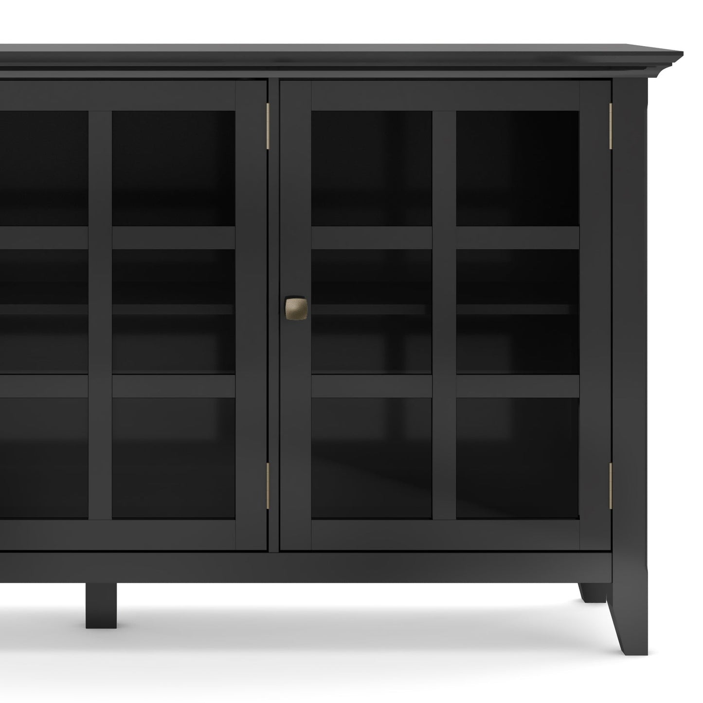 Acadian 62 Inch Wide Solid Wood Wide Storage Cabinet