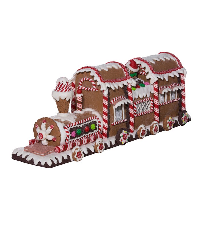 B/O Gingerbread LED Train
