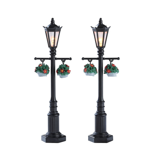 Old English Lamp Post - Set Of 2