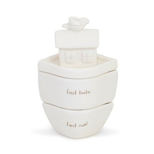 Noah's Ark First Tooth & Curl Box