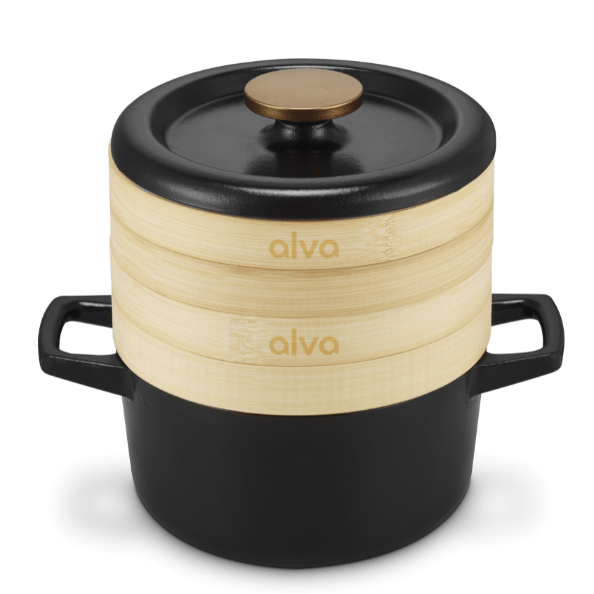 Nori Cocotte — 2.5 QT with Steamer Inserts