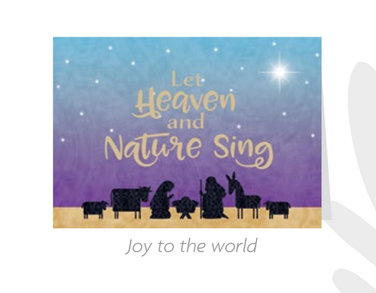 Faith in Tradition 16 Count Card Set - Let Heaven and Nature Sing