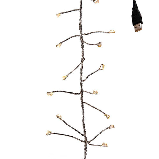 180-Light USB LED Fairy Light Cluster Light - 6 Feet