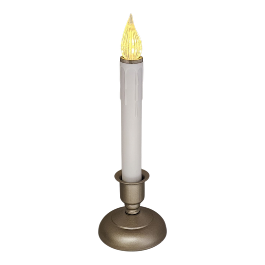 Cape Cod LED Window Candle - Pewter
