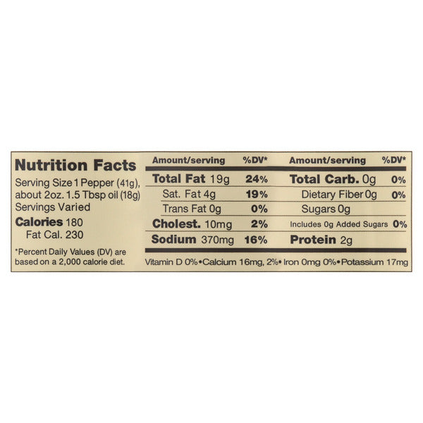 Prosciutto-Stuffed Pepper Shooters