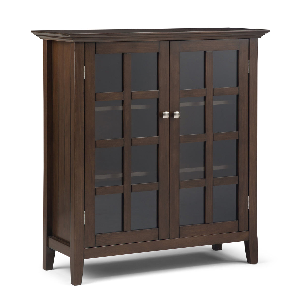 Acadian 39 Inch Wide Solid Wood Transitional Storage Cabinet