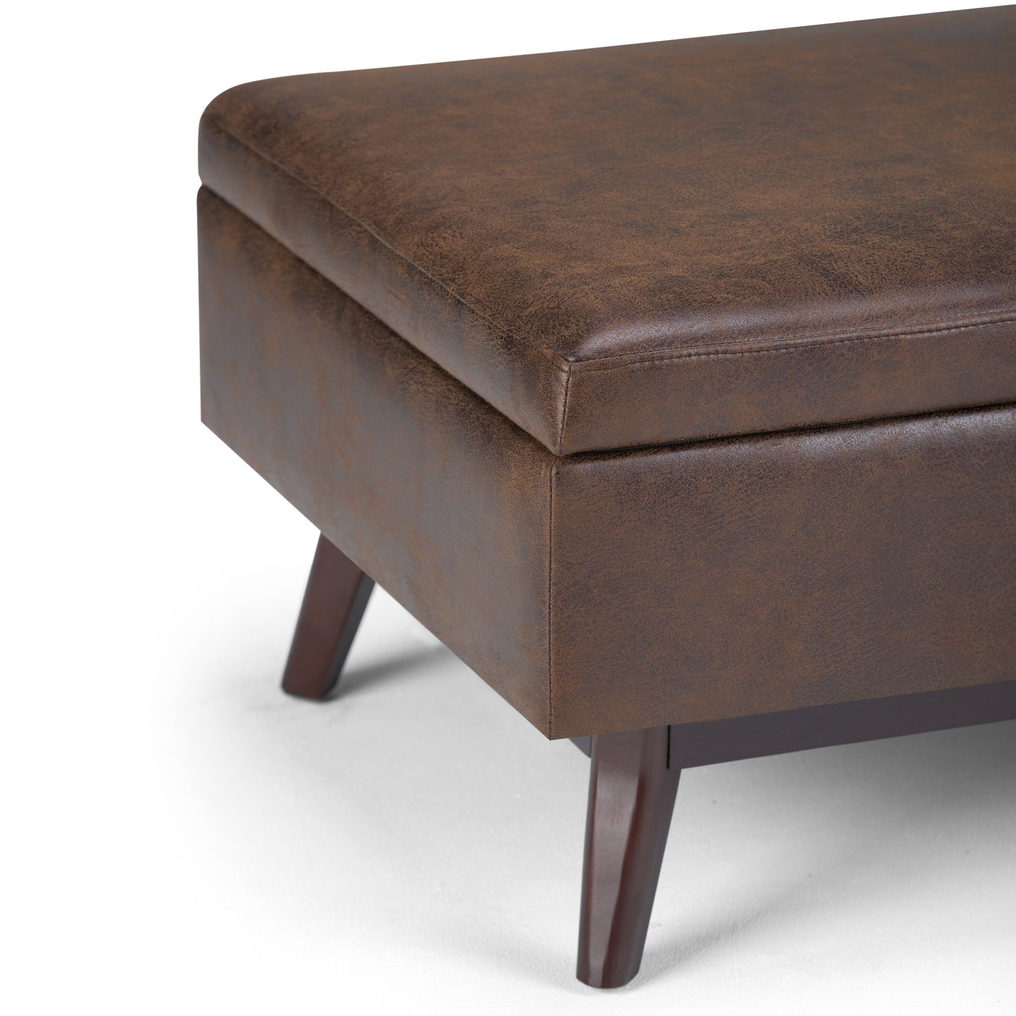 Owen 34 Inch Wide Coffee Table Storage Ottoman