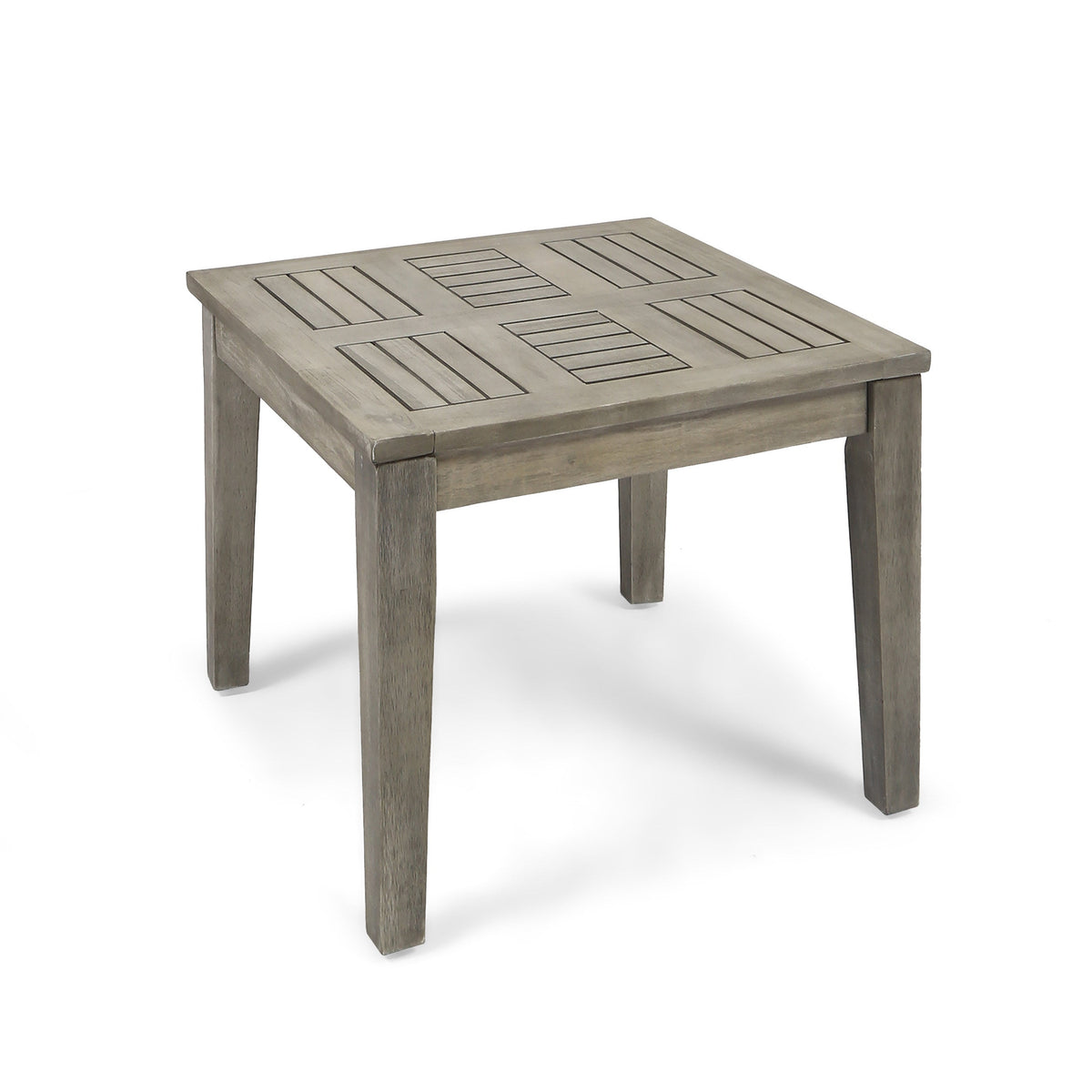 Hampton Outdoor Acacia Wood Side Table