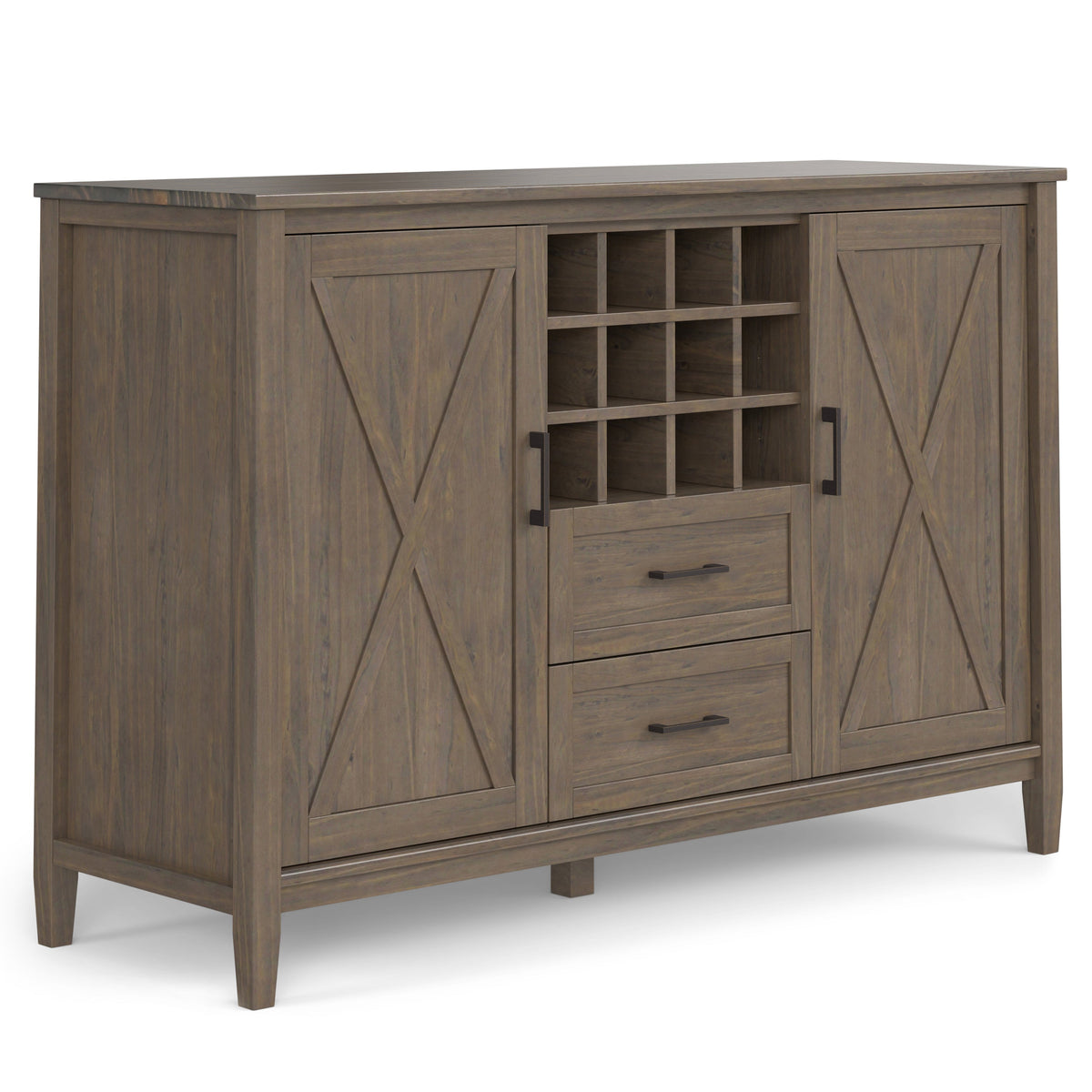 Ela - Sideboard with Wine Storage - Smoky