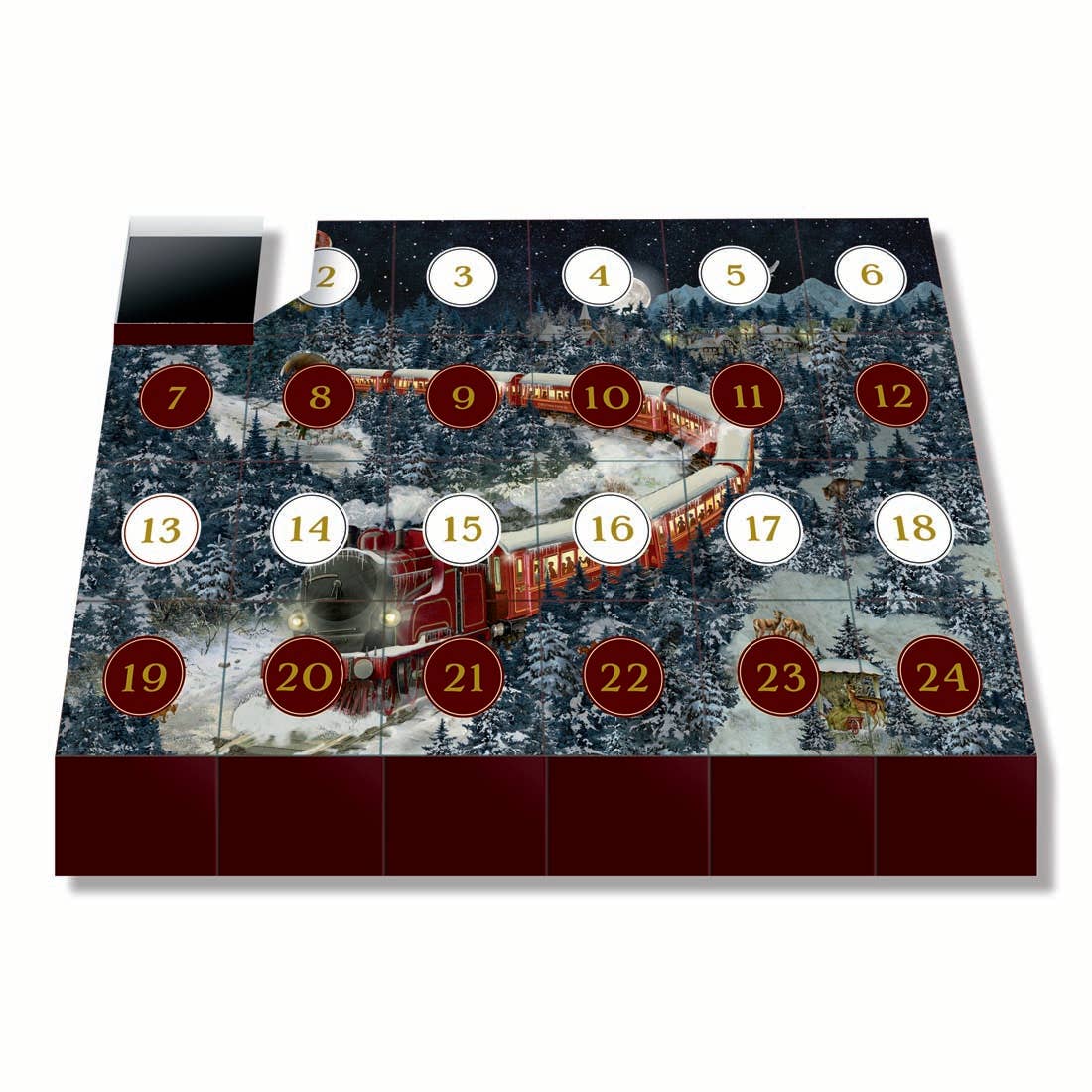Magical Winter Express - Jigsaw Puzzle  Advent Calendar